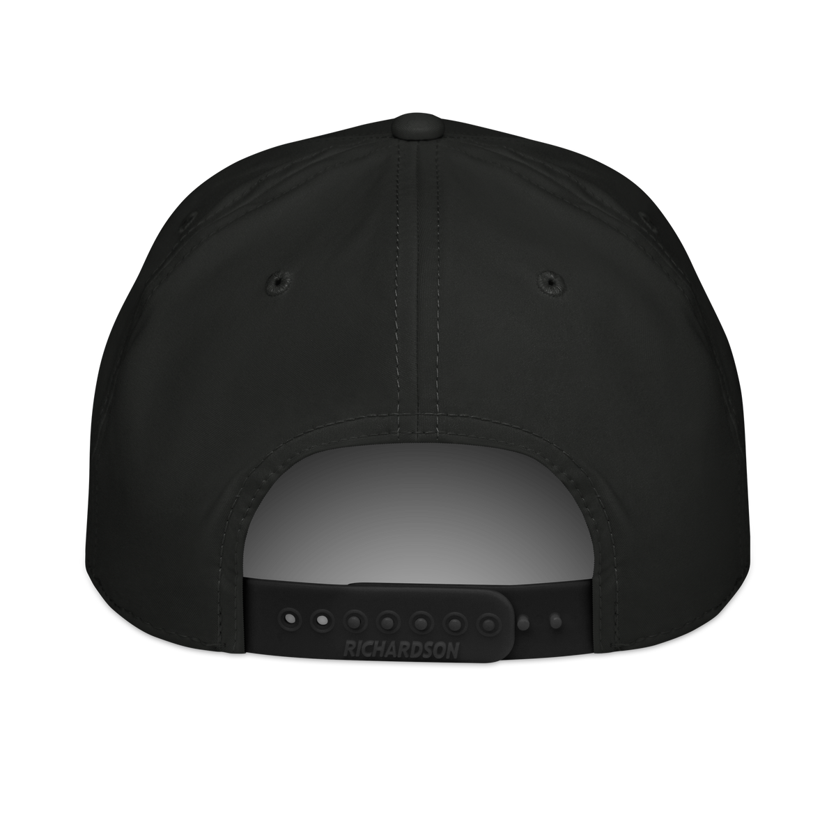 Mafia Rope Hat in black, back — snapback closure