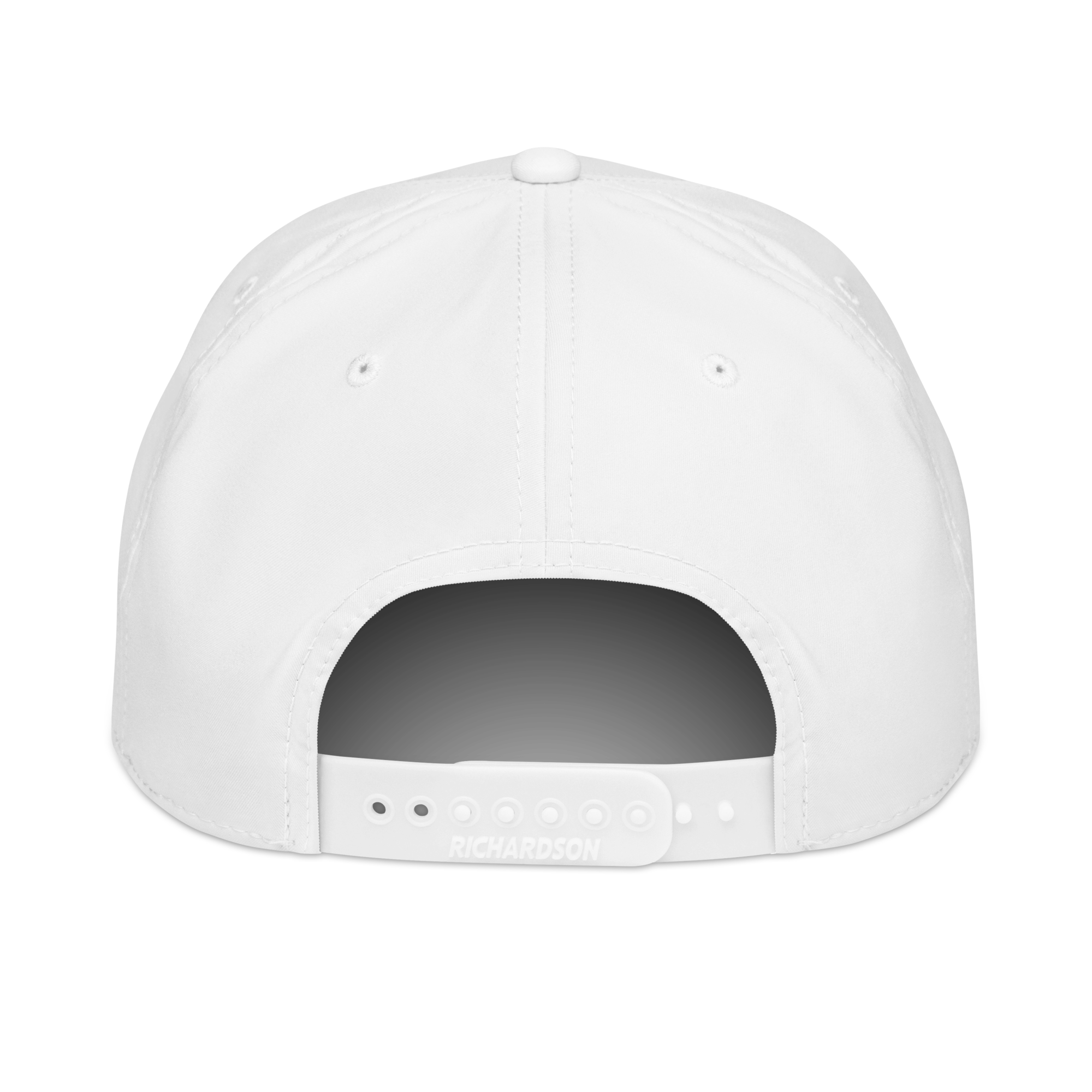 Mafia Rope Hat in white, back — snapback closure