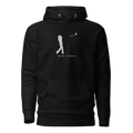 Mafia Hoodie in black with the club-throw mark embroidered on the chest