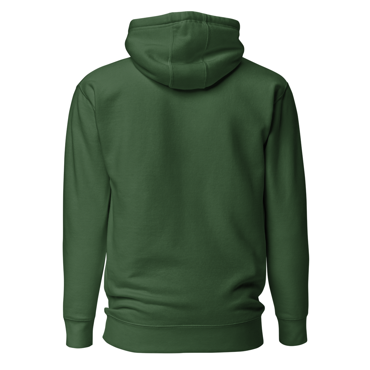 Mafia Hoodie in forest green, back